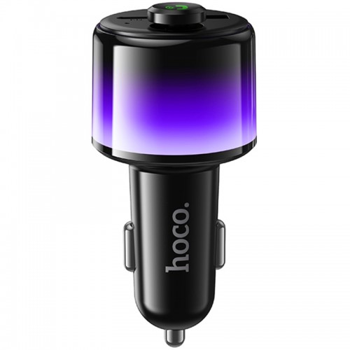 Автомобильное зарядное устройство FM модулятор Hoco E166 Path PD42W+QC3.0 (1USB-A/1C) Black