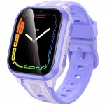 Дитячий смарт-годинник Hoco Y108 4G SIM GPS з функцією дзвінков Purple