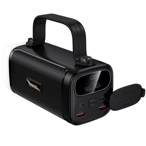 Павербанк 40000mAh Hoco J174 22.5W+PD20W с фонариком Black