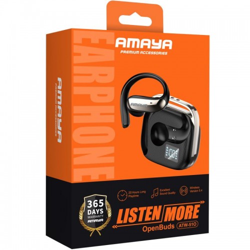 Беспроводные TWS наушники Amaya ATW-51O Black