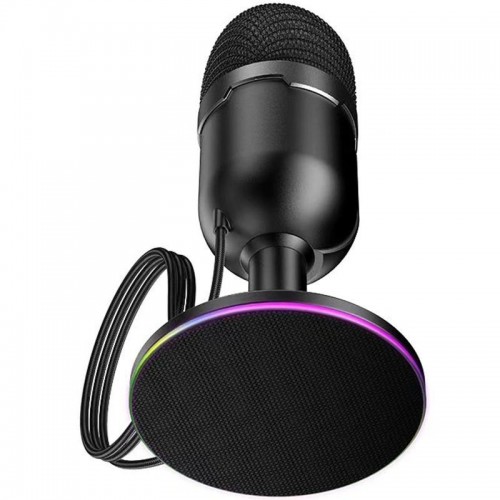 Мікрофон всеспрямований для геймінгу Hoco L25 Bright USB Black