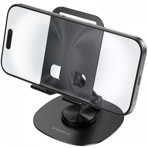 Настольный держатель для телефона Borofone BH138 Fit metal Black