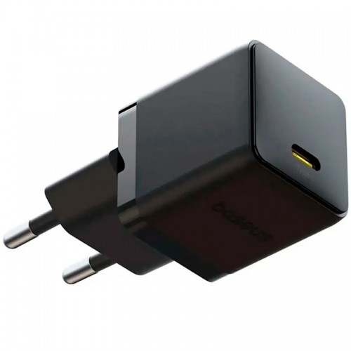 Сетевое зарядное устройство Baseus Palm Fast Charger 20W (1USB-C) + кабель Type-C to Type-C (P10111602) Cluster Black